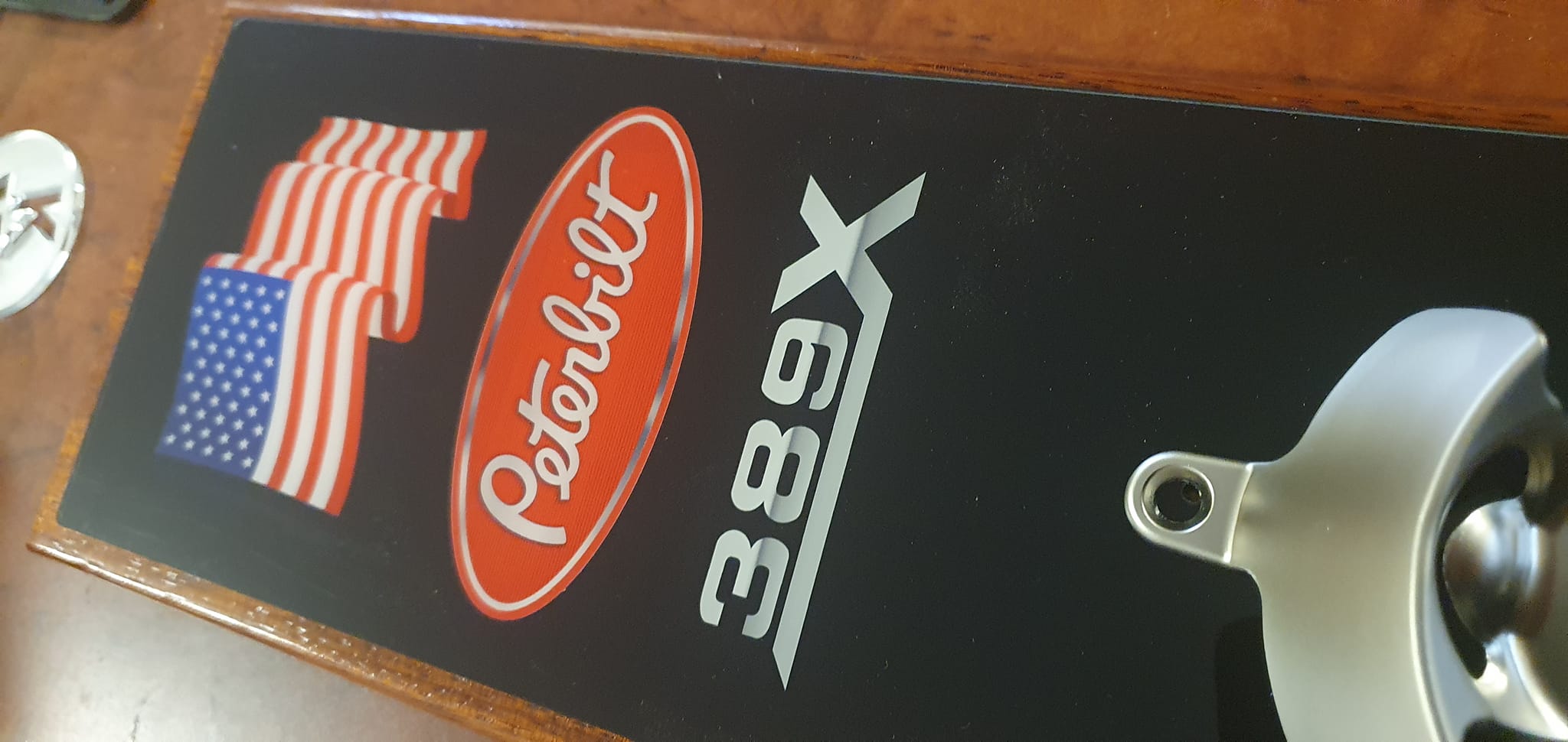 Peterbilt 389X wall mounted bottle opener
