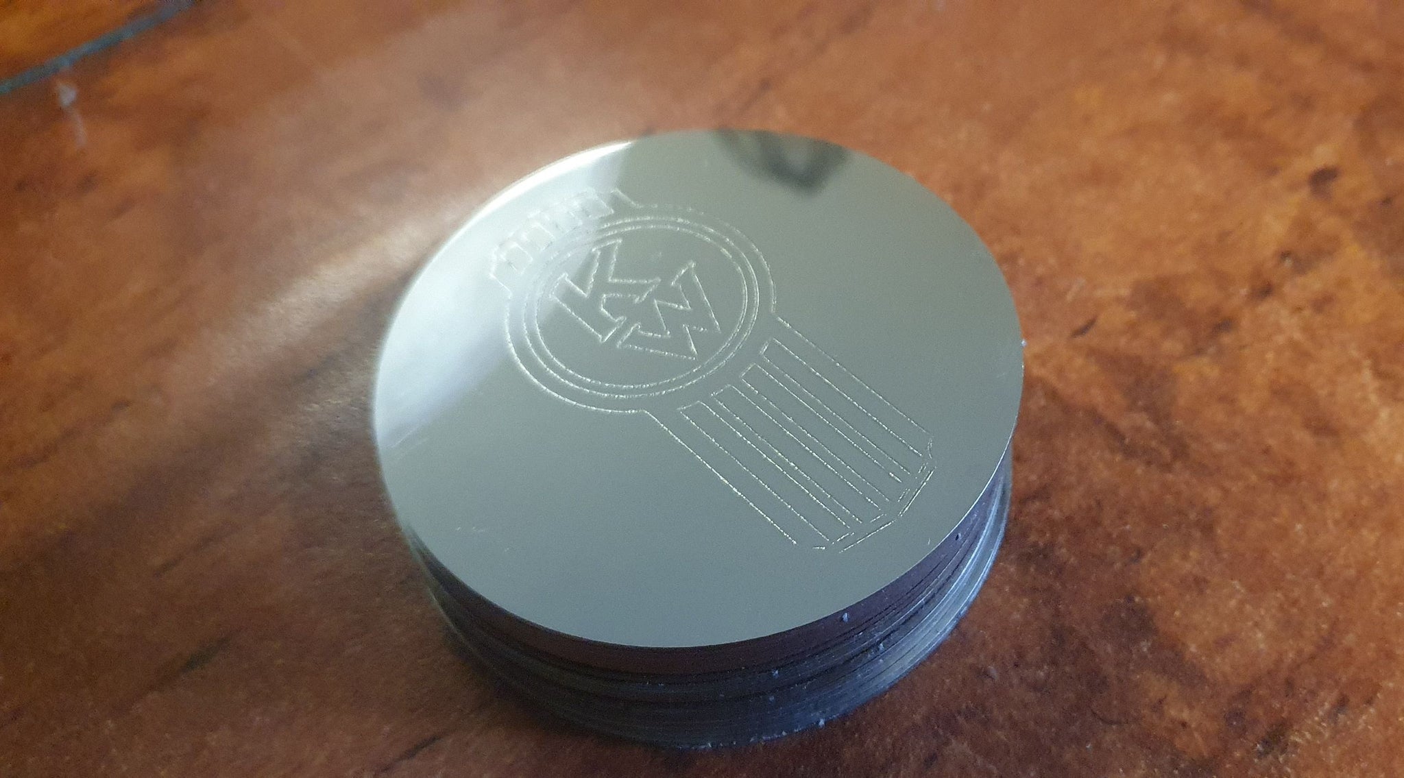 Custom Stainless Steel Fuel Tank Cap Covers