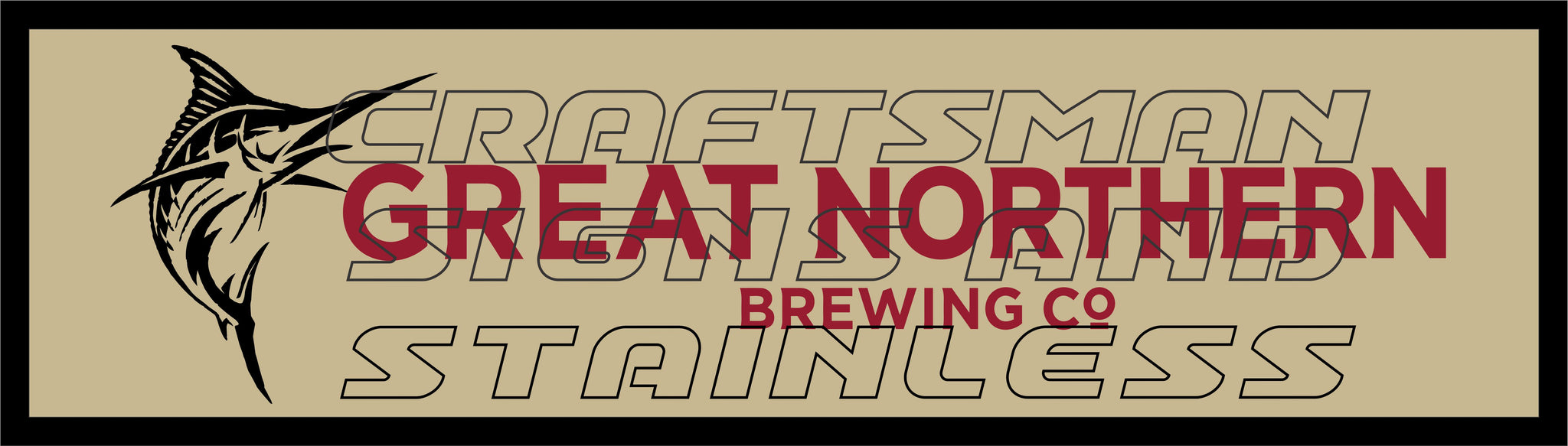 Great Northern Brewery Bar Mat 12