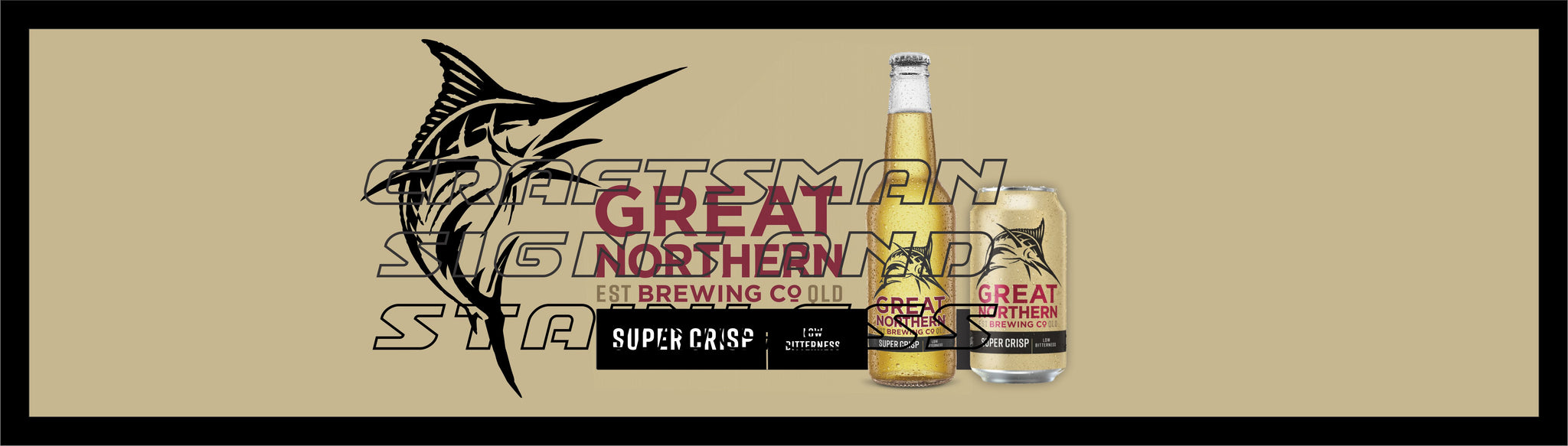 Great Northern Brewery Bar Mat 9