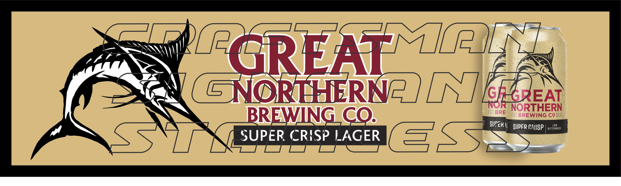 Great Northern Brewery Bar Mat 14