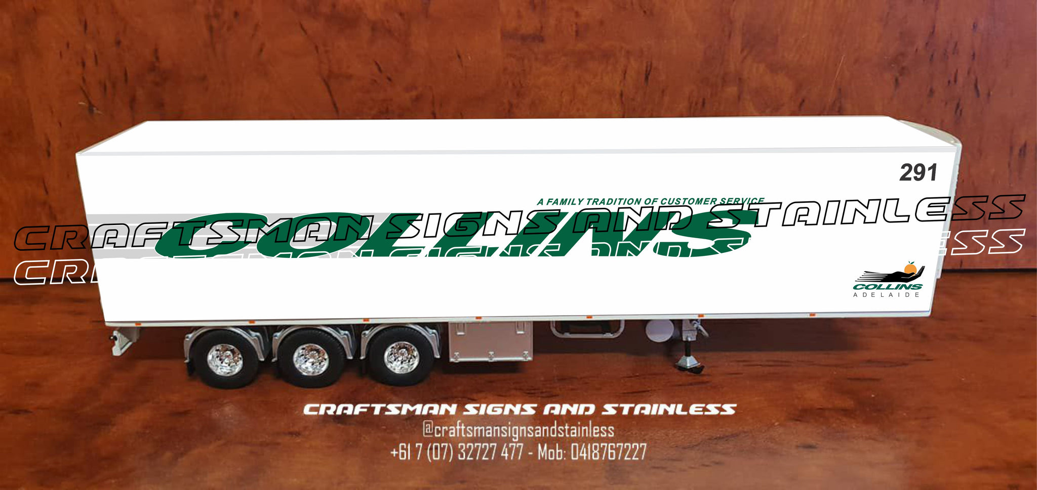 Diecast decal livery set 1:50 scale TEKNO 'REEFER'
