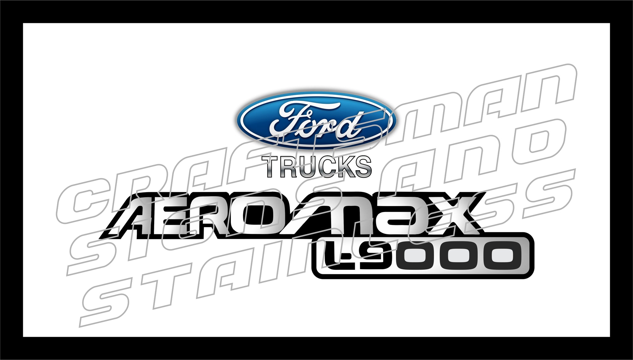 Ford Louisville/AEROMAX L9000 Badge Bar Mat