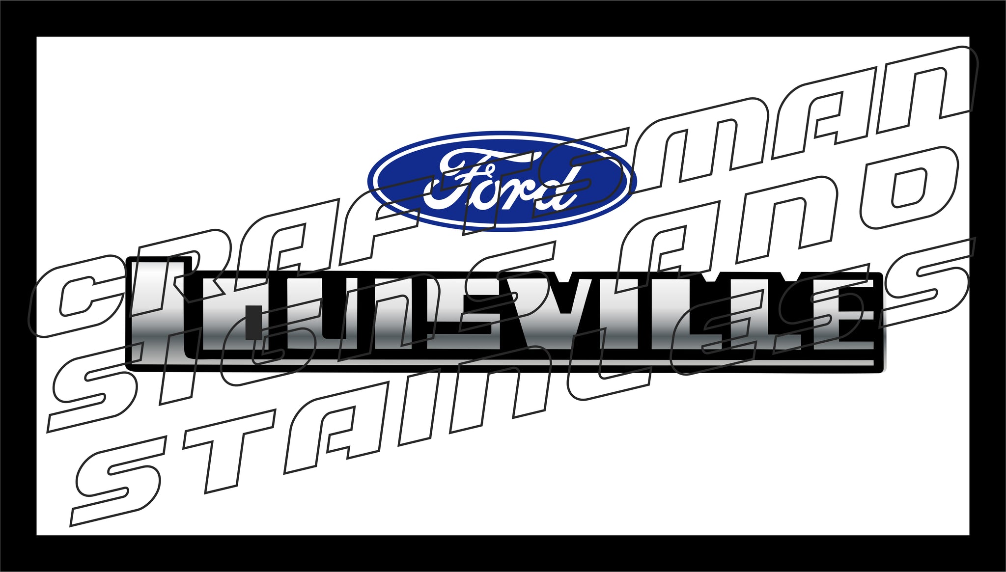 Ford Louisville Badge Bar Mat
