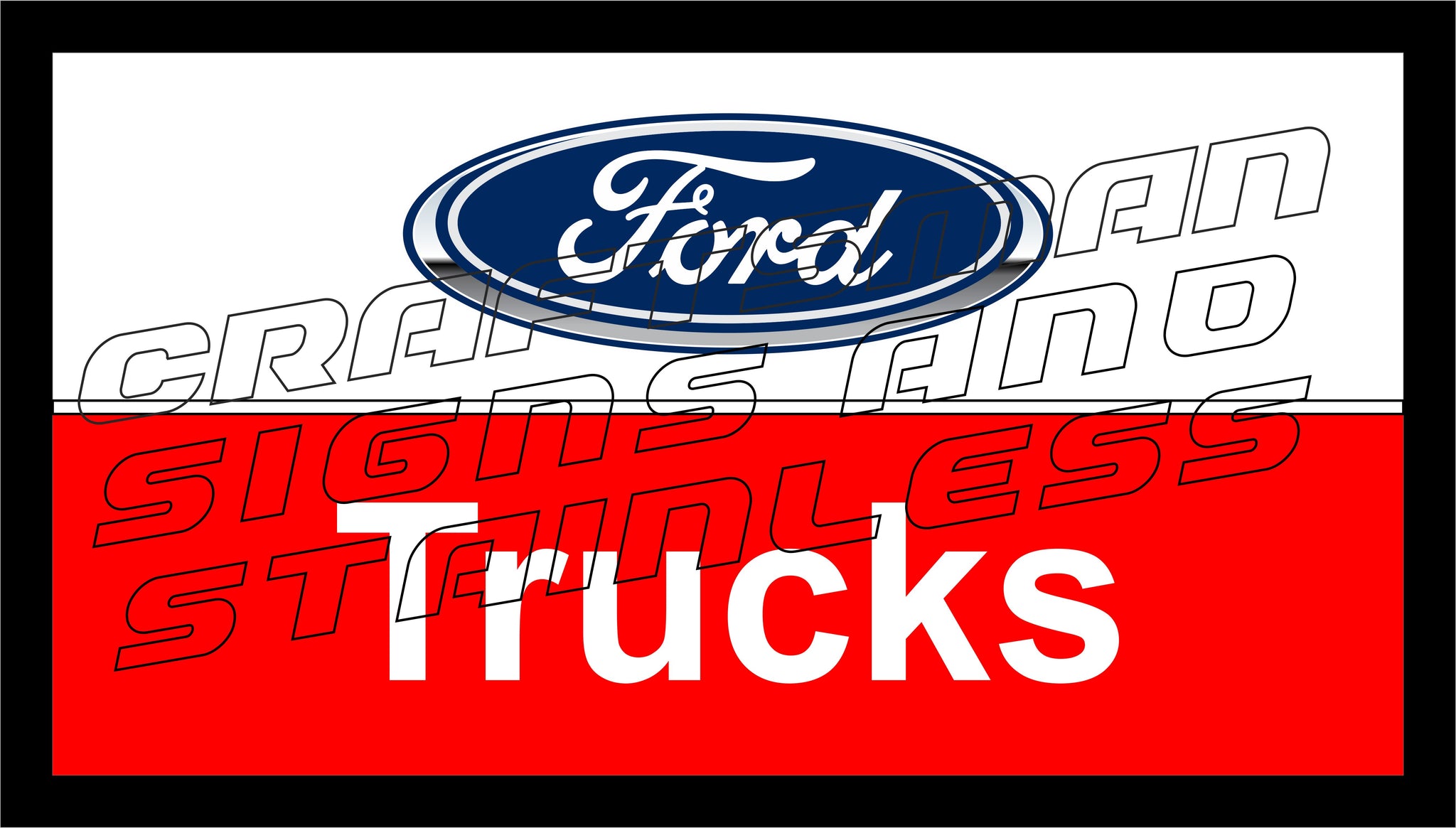 Ford (Louisville)Trucks Bar Mat