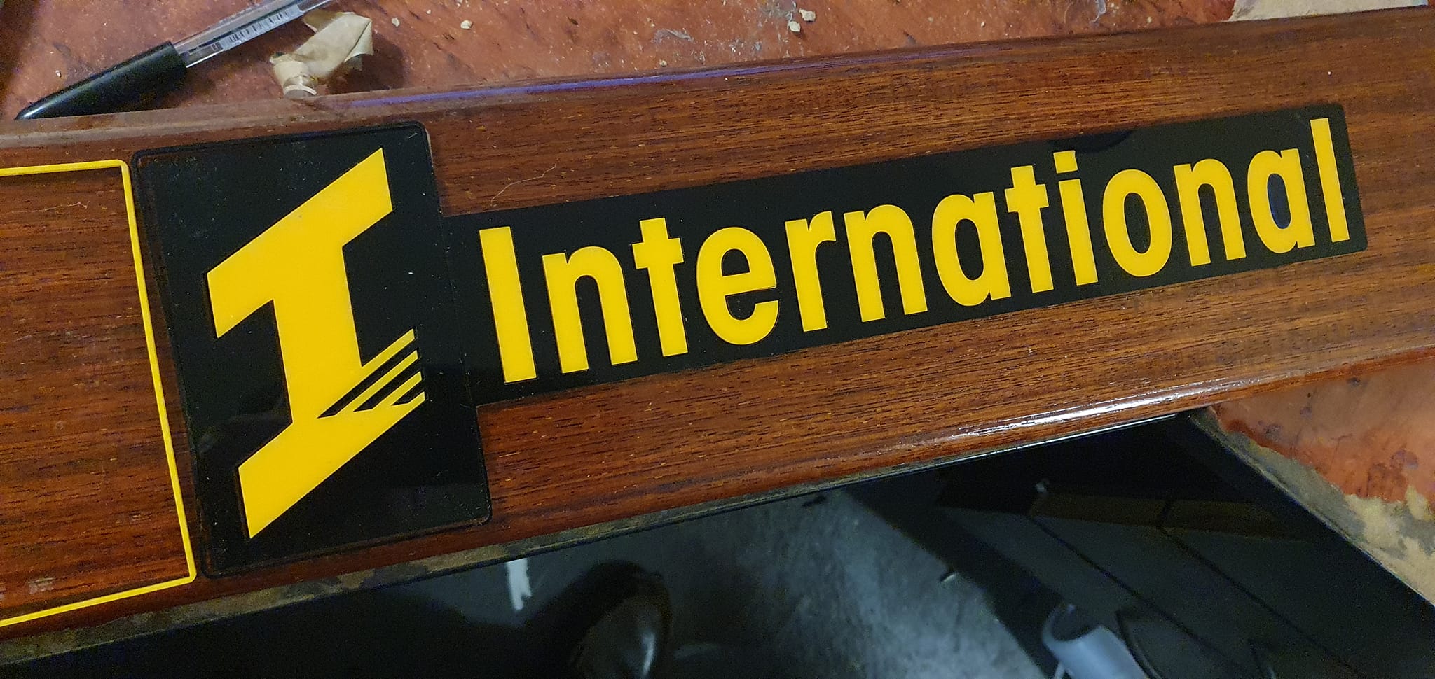 International (veco)Truck Sign