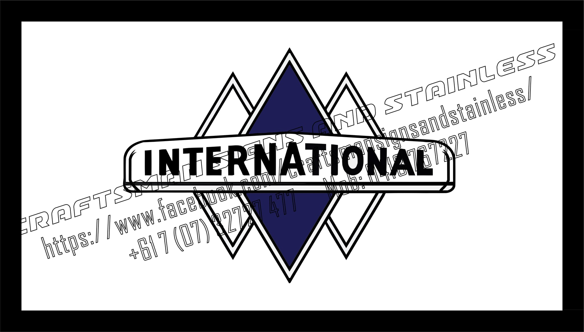 International Trucks BARMAT 7 Black