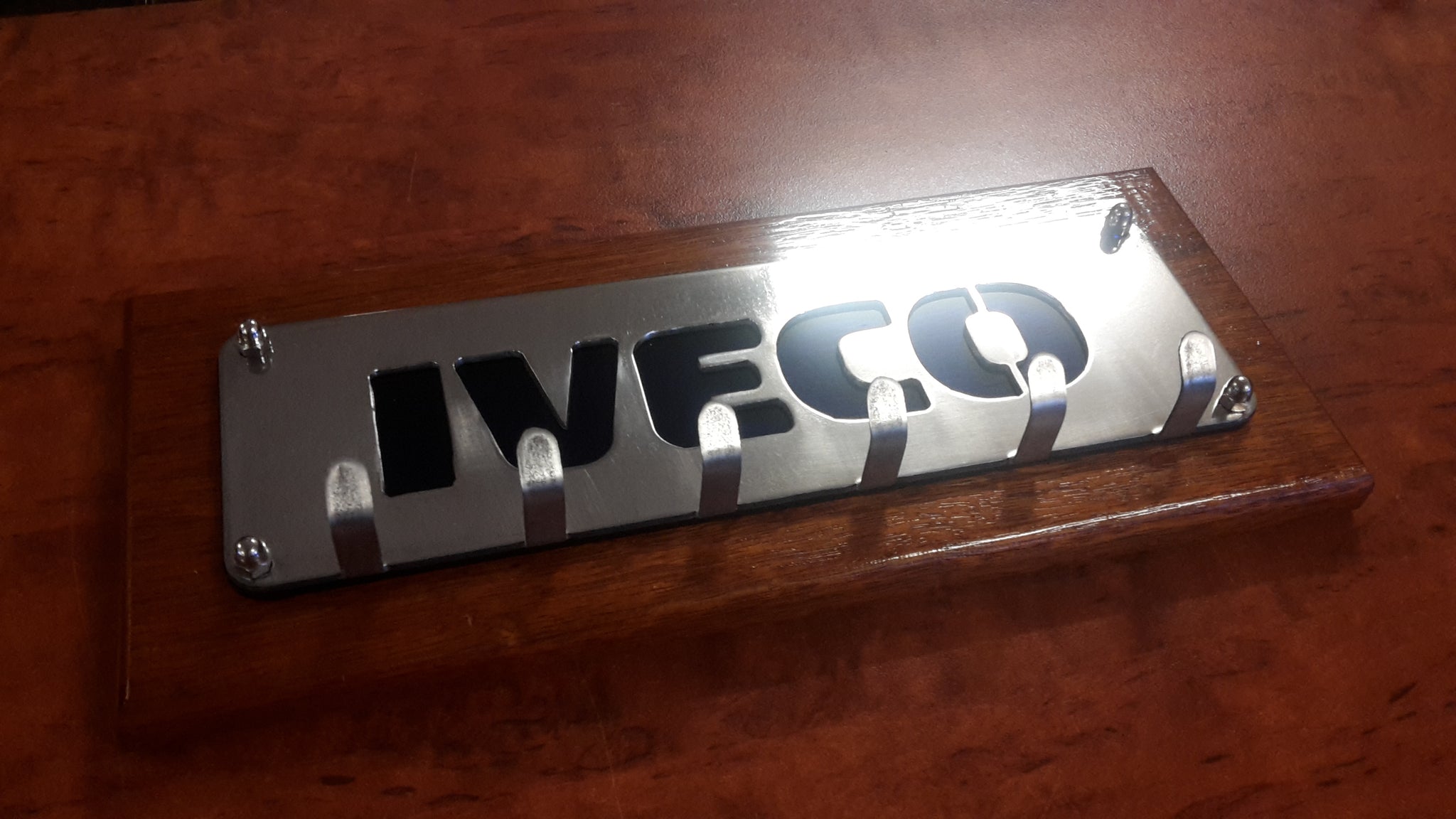 Key Ring holder (KRH), wall mounted IVECO Stainless