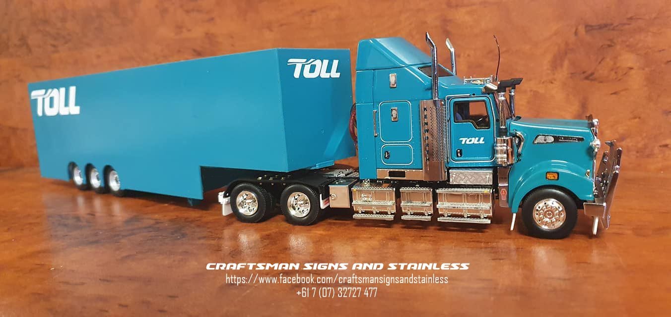 1:50 Scale Acrylic TOLL DROP DECK 'PAN'