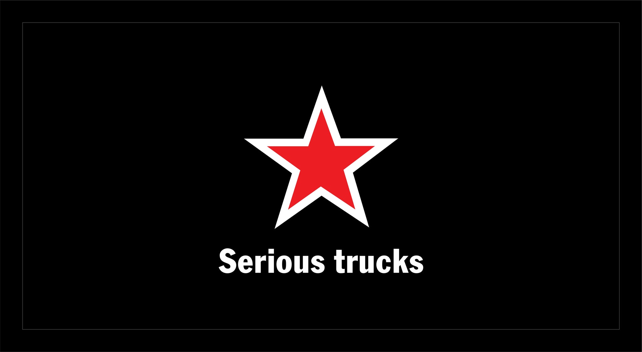 Bar/ Desk Mat Western Star 'Serious Trucks'