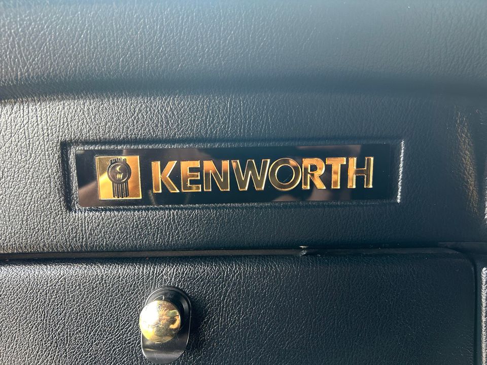KENWORTH custom acrylic dashoard name plate