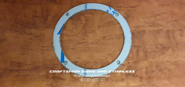 Stainless steel shift surround WESTERN STAR (Ring)