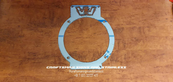 Stainless steel shift surround WESTERN STAR