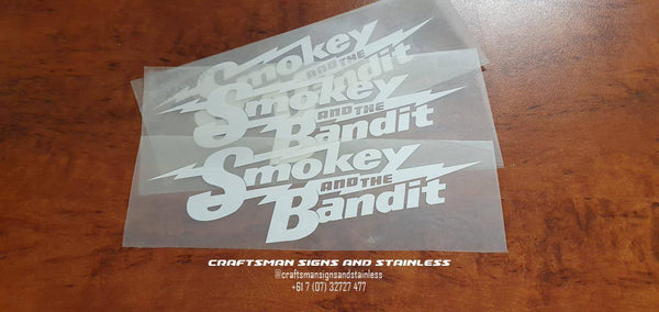 Smokey and the Bandit Vinyl Decal