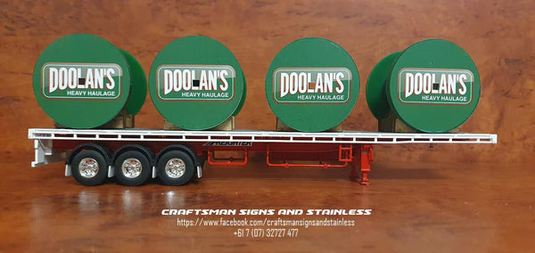 1:50 Scale Acrylic cable reels DOOLANS