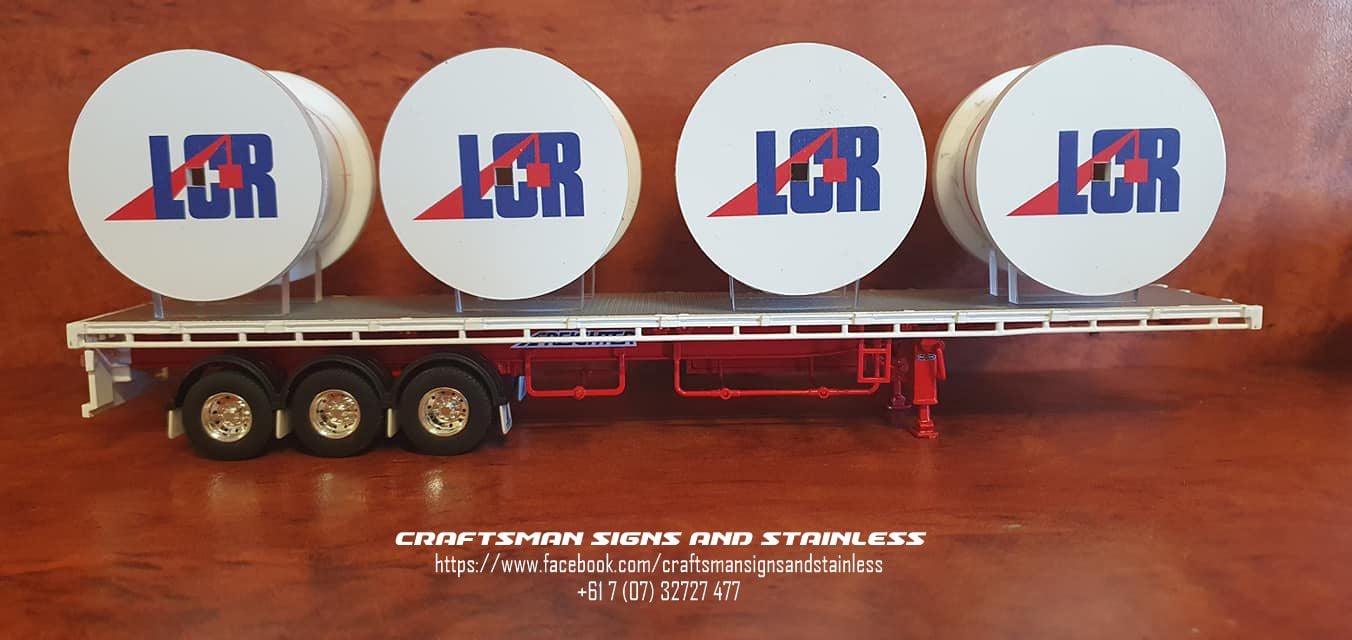 1:50 Scale Acrylic cable reels LINDORES (LCR)