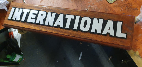 International Truck Sign Large