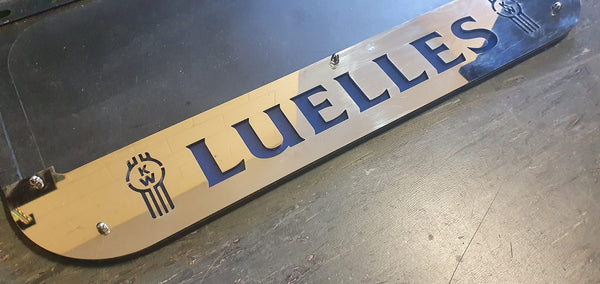Custom Stainless Steel Mudflap Counterweights LUELLES