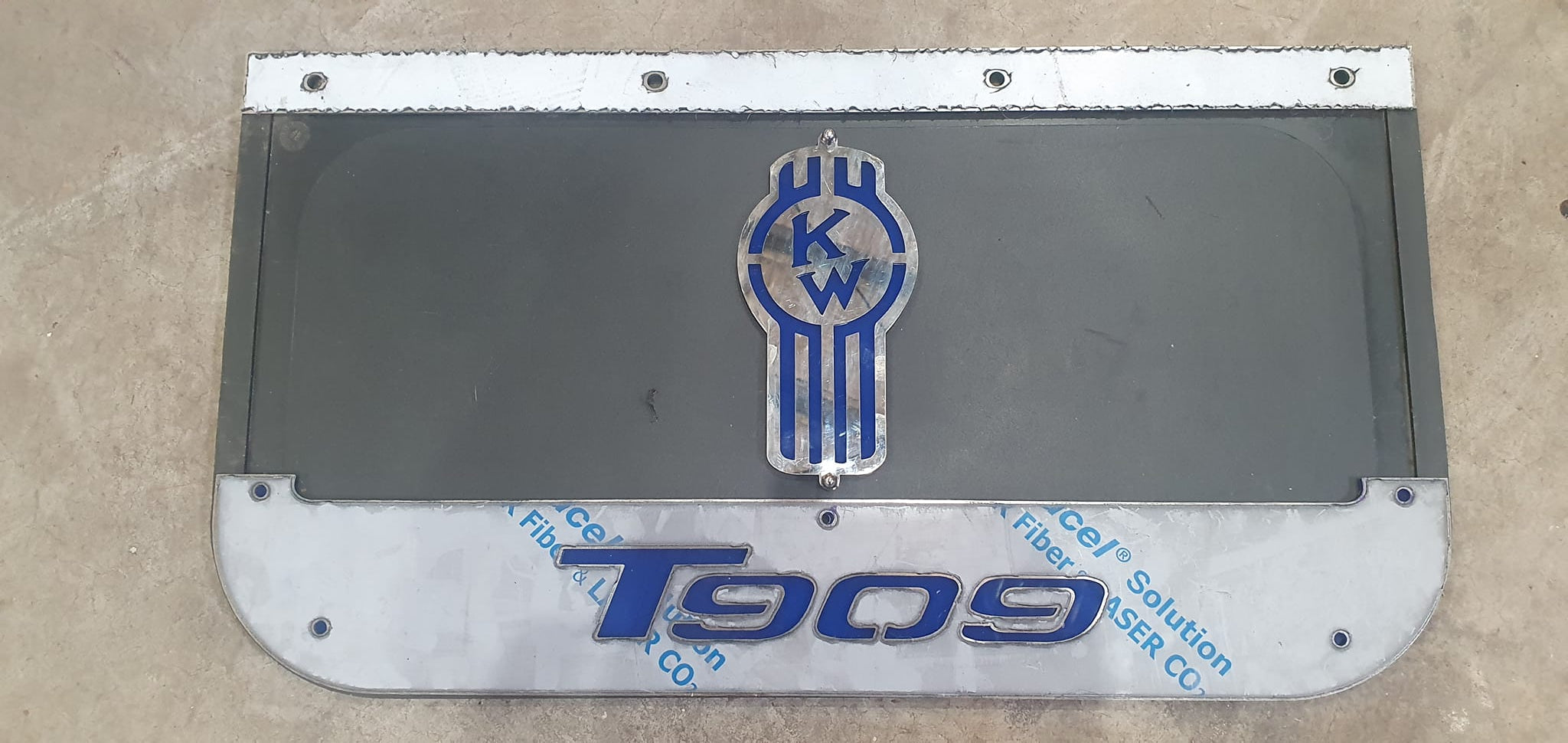 Custom Stainless Steel Mudflap Counterweights T909