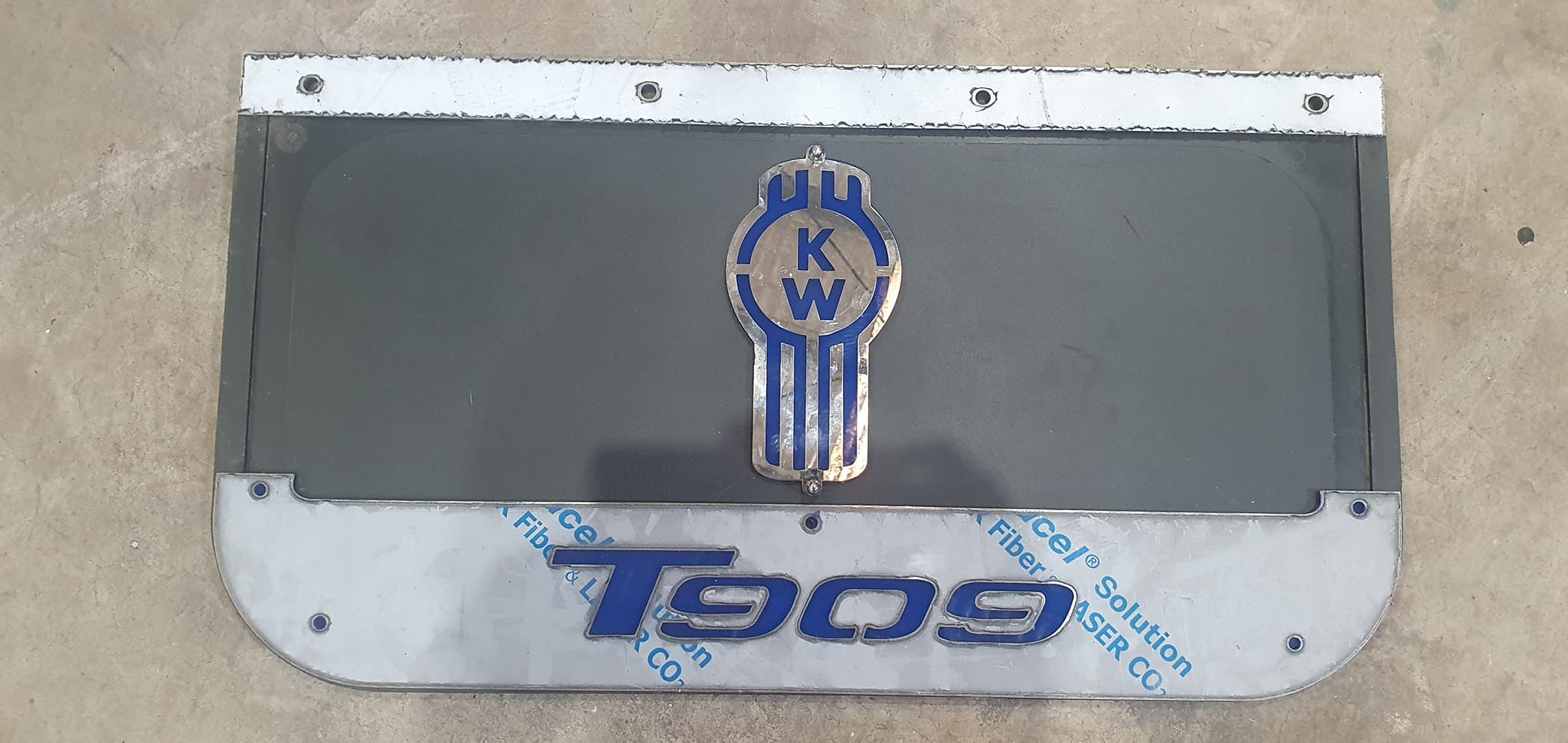 Custom Stainless Steel Mudflap Counterweights T909