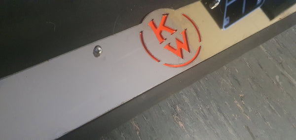 Stainless Steel KW low profile mudflap counterweights