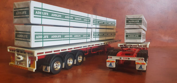1:50 Diecast Scale full load of vinyl wrapped timber