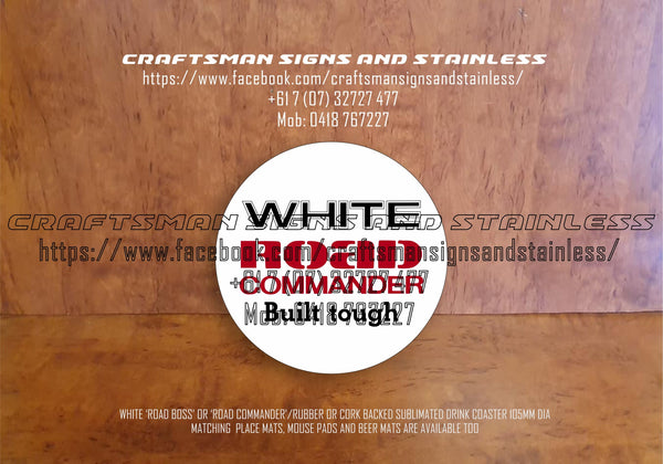 WHITE Trucks Memorabilia 'Road Commander'