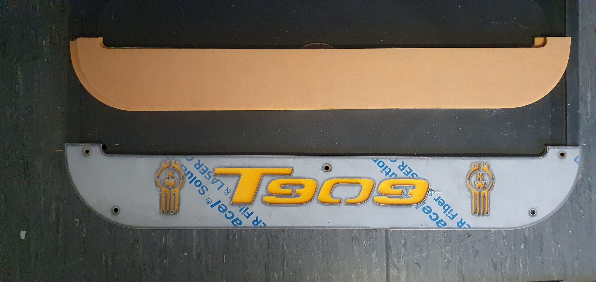 Custom Stainless Steel Mudflap Counterweights T909