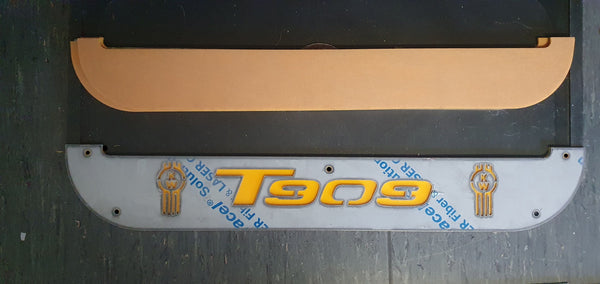 Custom Stainless Steel Mudflap Counterweights T909