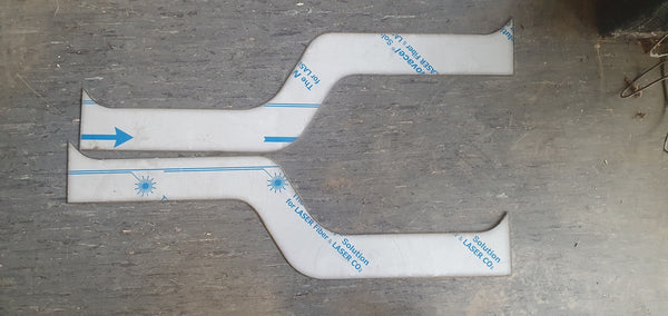 Stainless Steel KENWORTH Daylight Door Trims