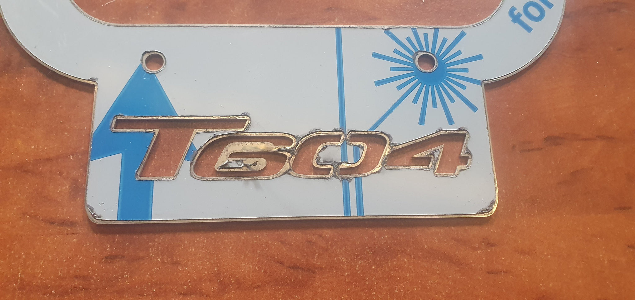 Stainless steel shift surround, KENWORTH T604