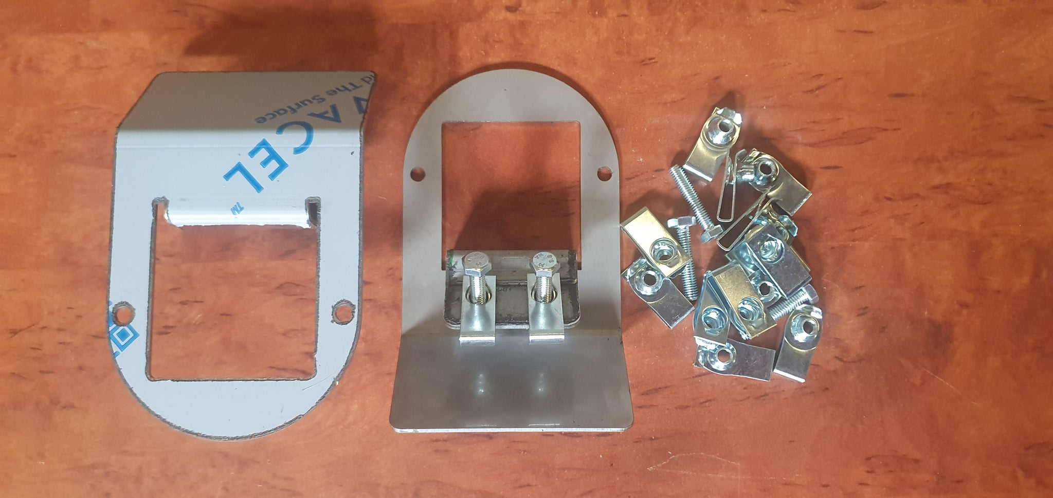 Watermelon light truck chassis mounting bracket angled