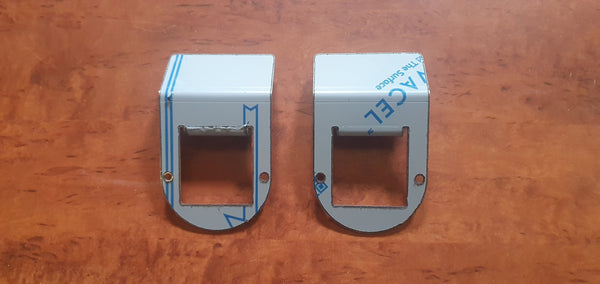 Watermelon light truck chassis mounting bracket angled