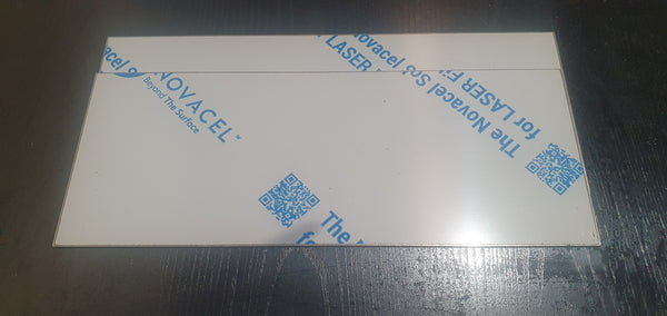 Step Infill Blue Stainless steel sleeper step infill (blank) – Craftsman Signs and Stainless