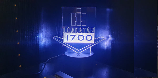 Acrylic 'edge lit' iNTERNATIONAL LOADSTAR 1700