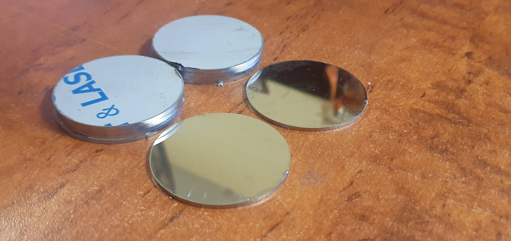 S/S Pedestal infill end caps (discs)