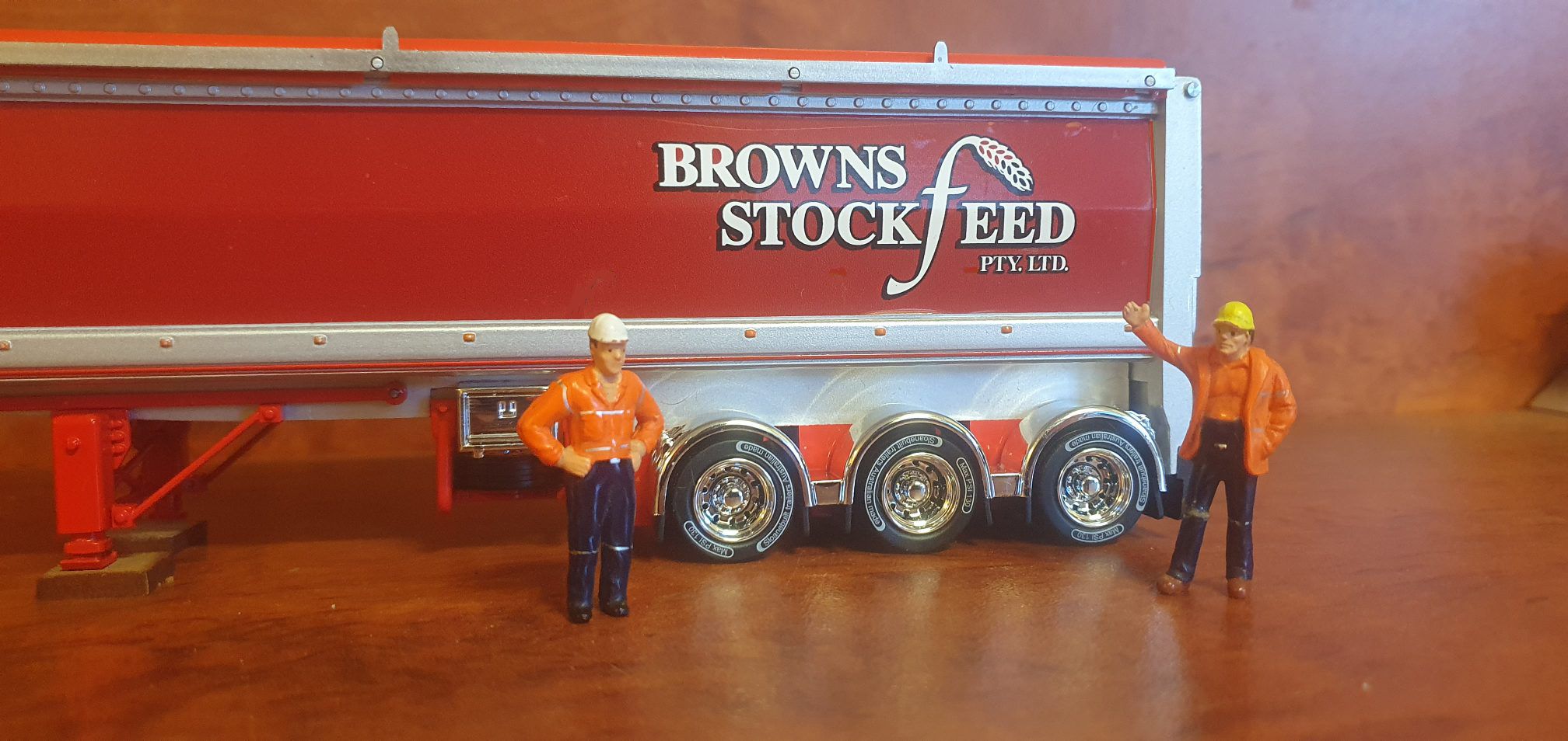 Diecast decal livery set 1:50 scale 'Browns Stockfeed' Pty Ltd