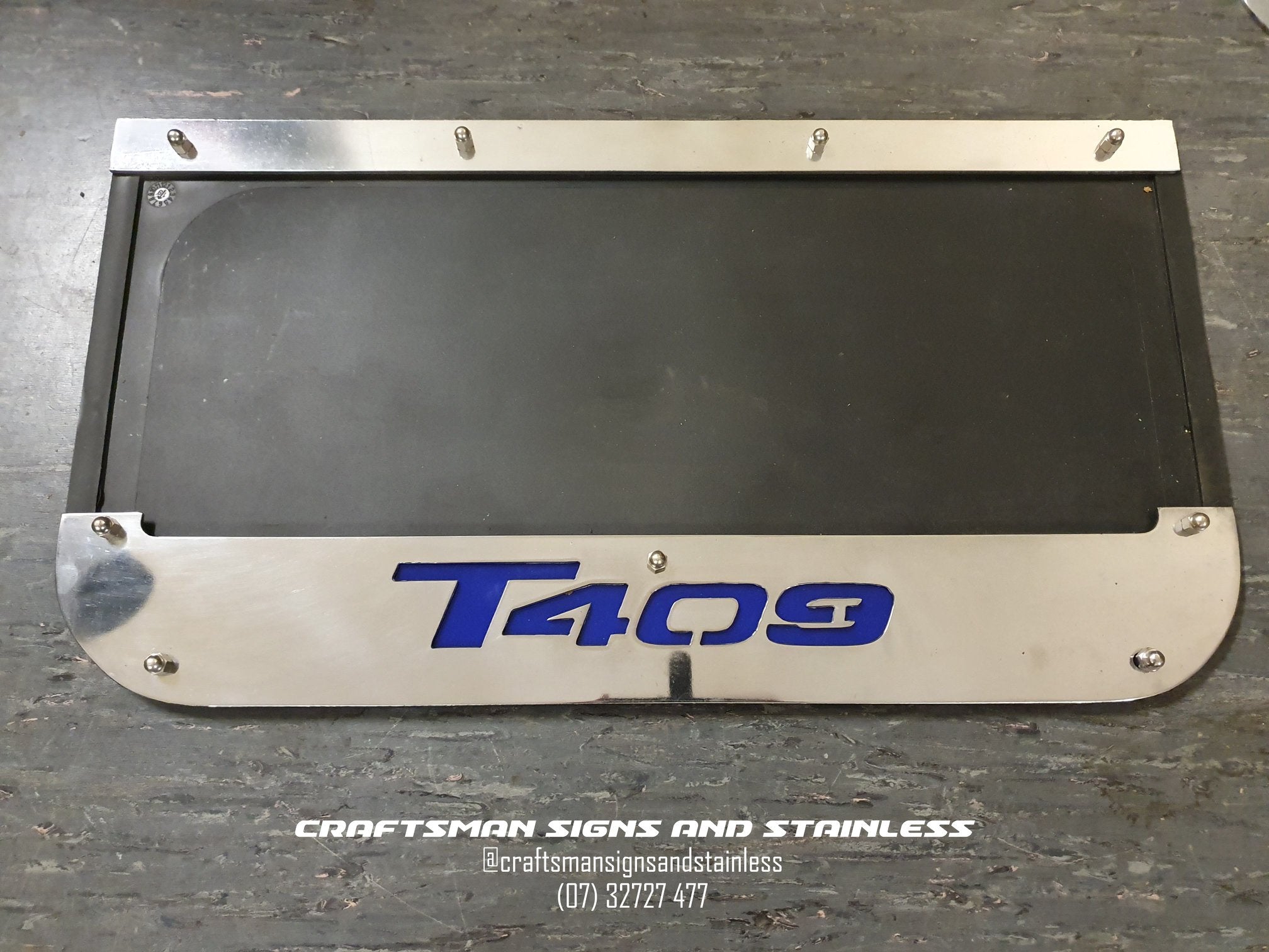 Custom Stainless Steel Mudflap Counterweights T409