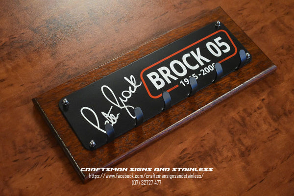 Wall mounted key ring holder BROCK 05