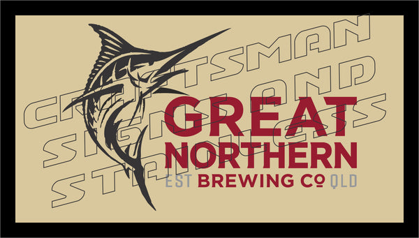 Great Northern Brewery Bar Mat 8