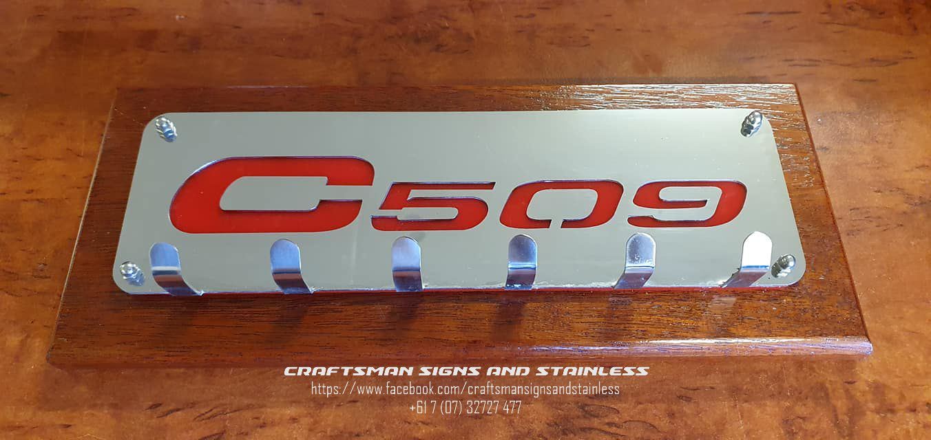 Stainless steel key ring holder KENWORTH C509