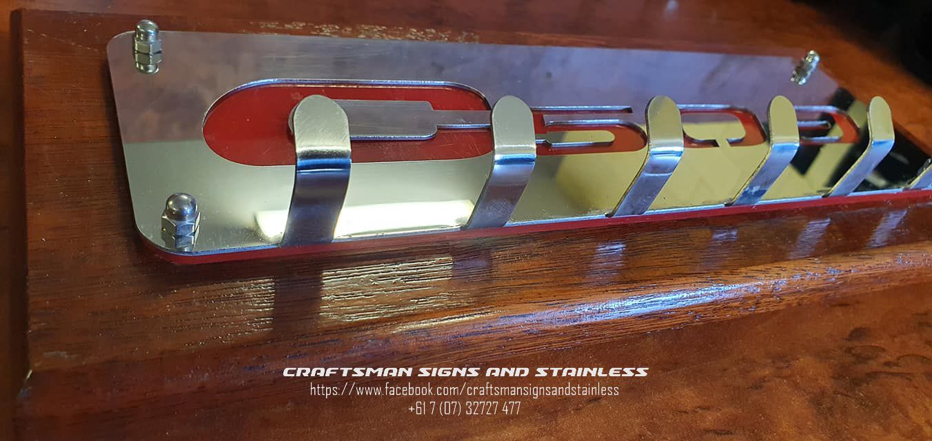 Stainless steel key ring holder KENWORTH C509