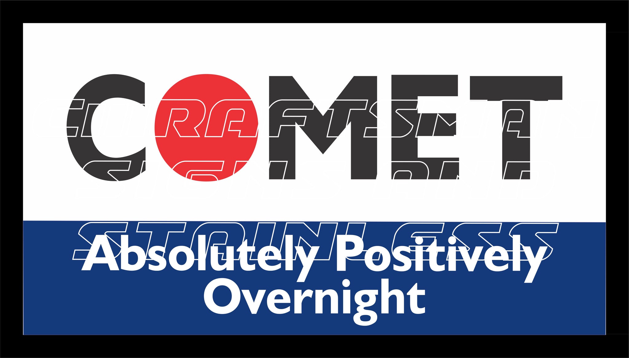 COMET OVERNIGHT EXPRESS Bar Mat