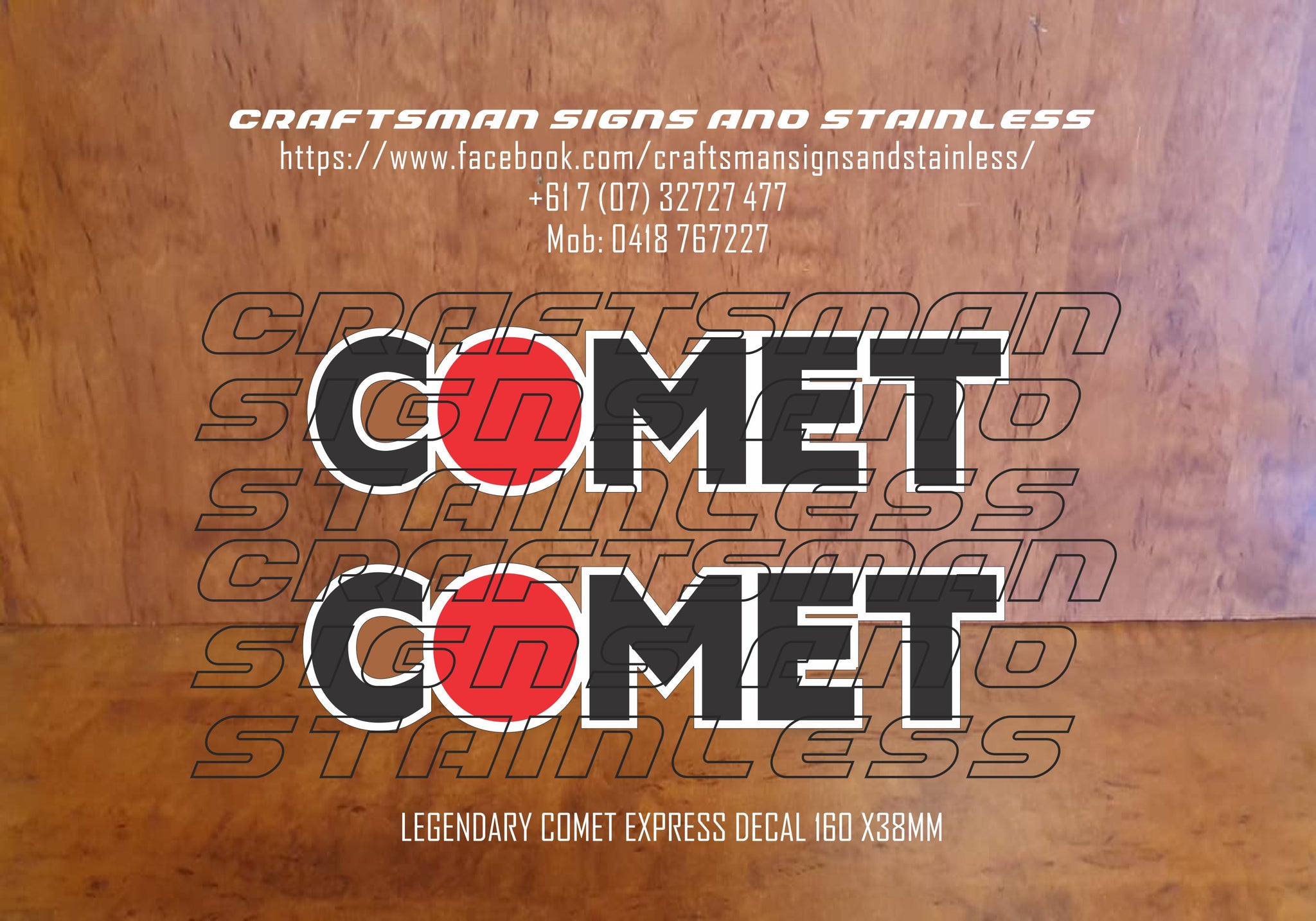 COMET DECAL