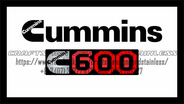 CUMMINS Badge Bar Mat