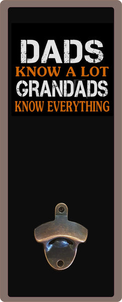 Novelty Trucking wall mounted bottle opener (Grandads)