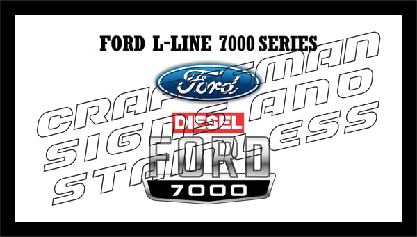 Ford Louisville L Line 7000 DIESEL Bar Mat