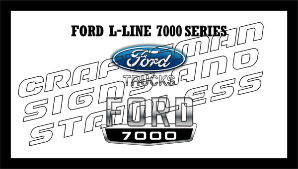 Ford Louisville L Line 7000 Bar Mat