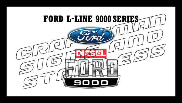 Ford Louisville L Line 9000 DIESEL Bar Mat