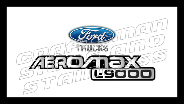 Ford Louisville/AEROMAX L9000 Badge Bar Mat